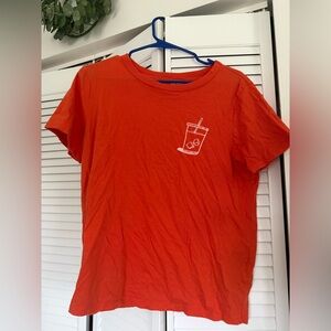 Old Navy Iced Coffee Girlie Graphic Tee